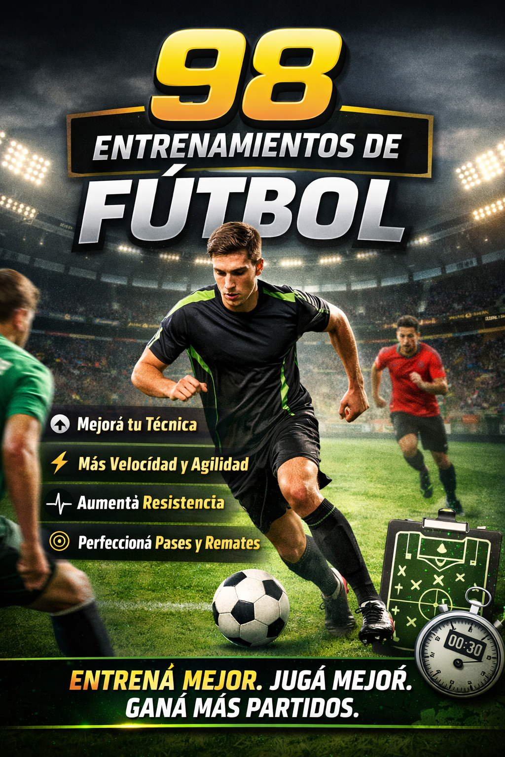 98 Entrenamientos de Futbol