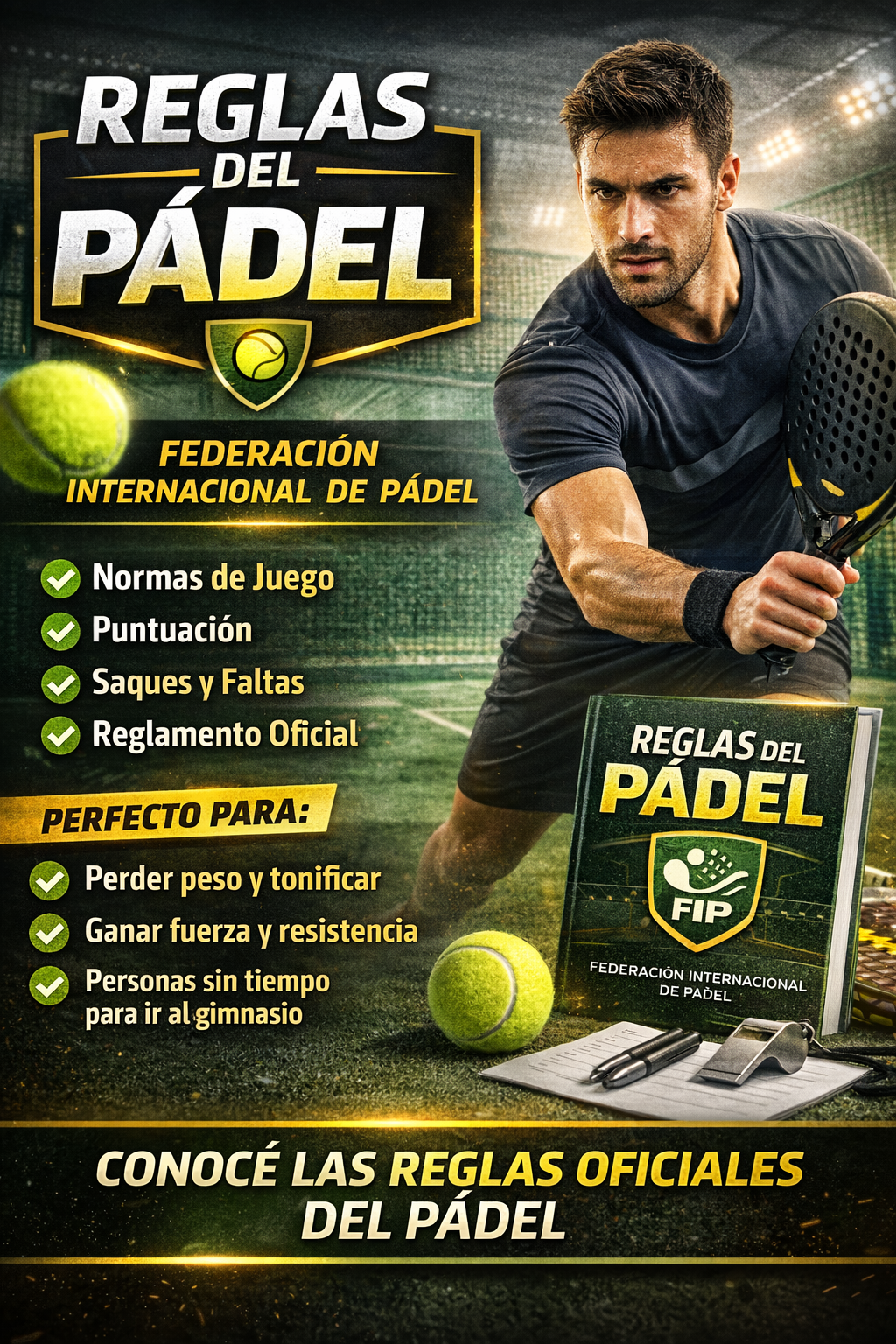 REGLAS DEL PÁDEL FEDERACIÓN INTERNACIONAL PÁDEL
